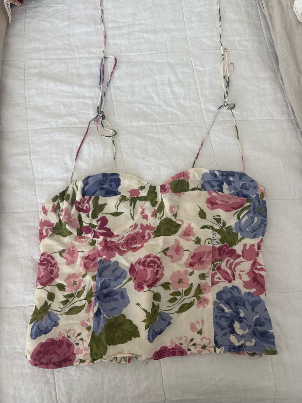 Reformation Floral Top